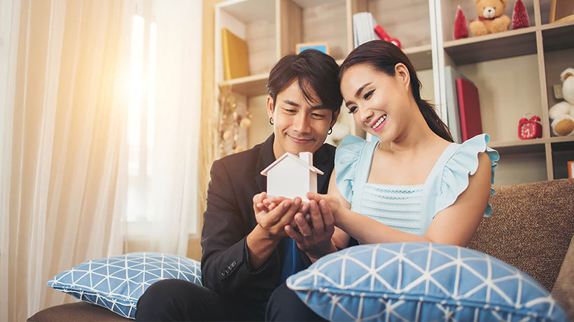 Couple Looking At Home