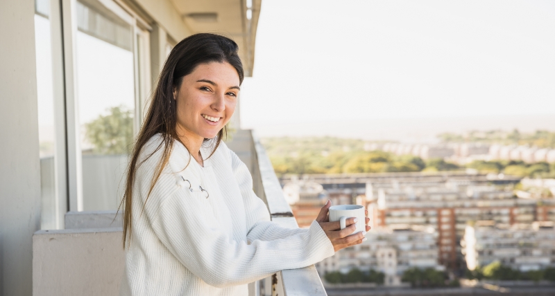 2 BHK Balcony Apartment In Thane