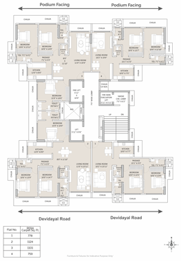 Ace Ambience - Floor Plan