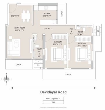 Ace Ambience, Mulund - Floor Plan