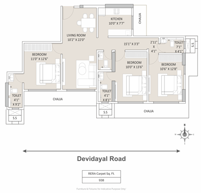 Ace Ambience, Mulund - Floor Plan