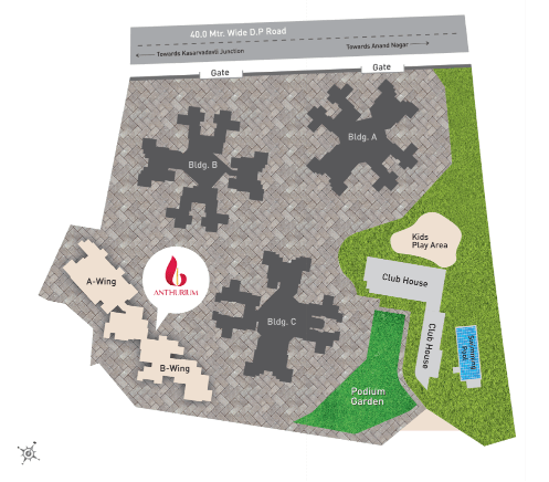 Ace Anthurium, Thane – Floor Plan