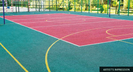 Ace Anthurium, Thane – Multipurpose Court