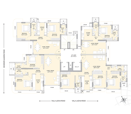 Ace Avenue, Mulund – Typical floor Plan