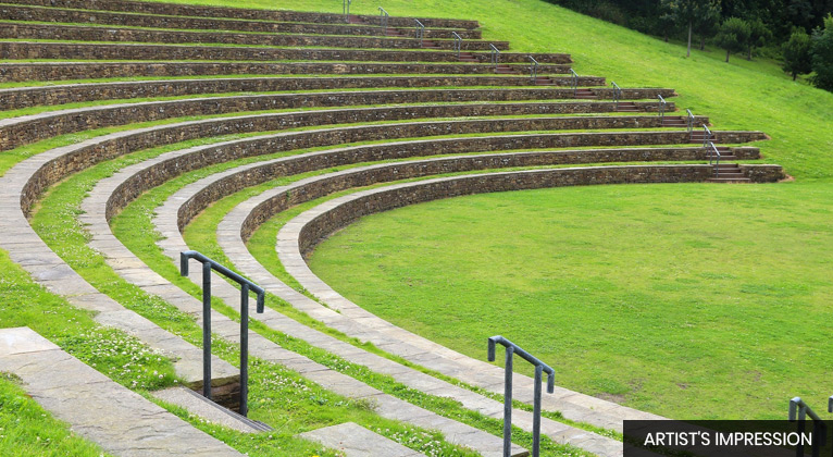Ace Courtyard Thane – Amphitheater