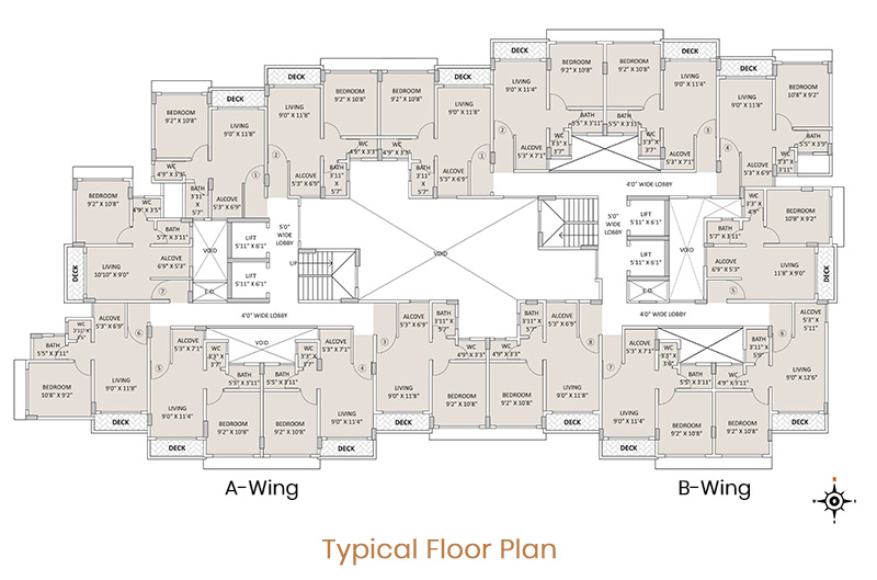 Ace Courtyard, Thane – Floor Plan