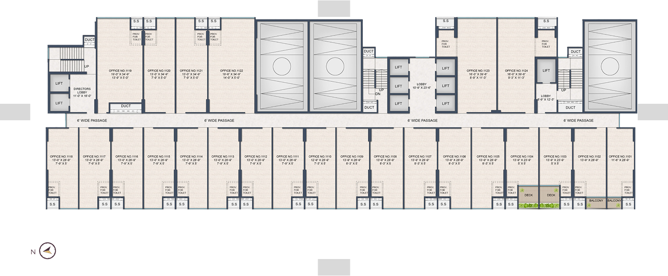 Office Space In Thane For Sale