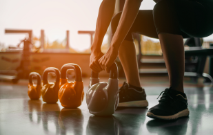 Well-equipped Gymnasium
