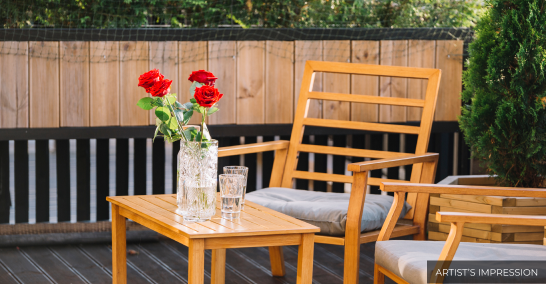 Deck Sitout Area