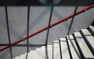 Designer Railing in Elevation Projection